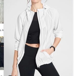 Athleta Catalina Aero Jacket in White Women's Size S White